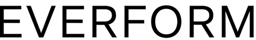 Logo Everform nero su bianco